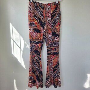 Free People Just Breathe Wide Leg Flare Pant Size M